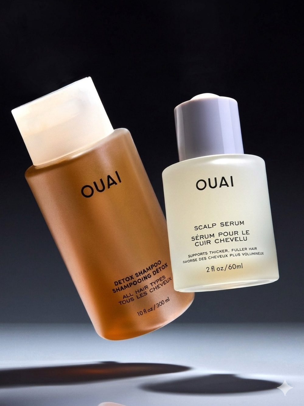 OUAI Healthy Hair Set Full Size Detox Shampoo & Scalp Serum Kit NIB - Picture 6 of 6
